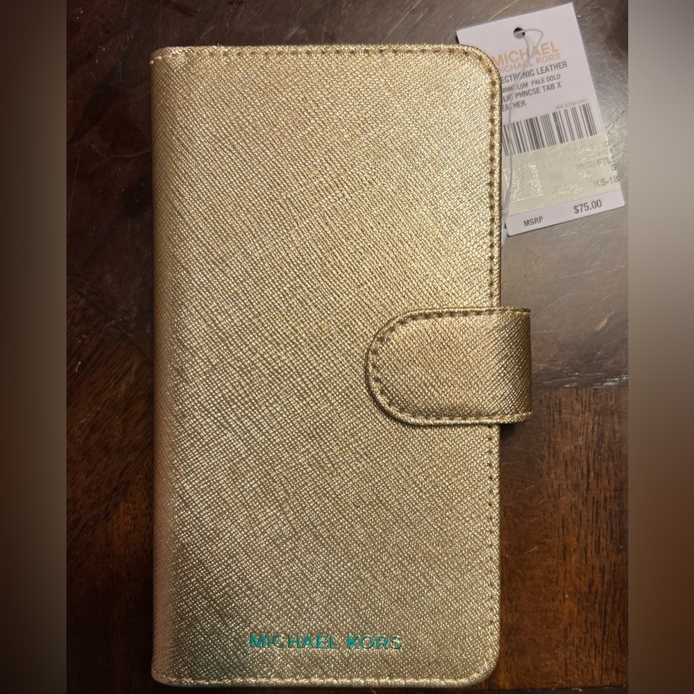 Michael Kors Gold IPhone Case